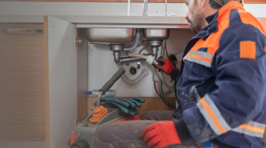 Residential Slab Leak Plumbing in Van Dyne, WI